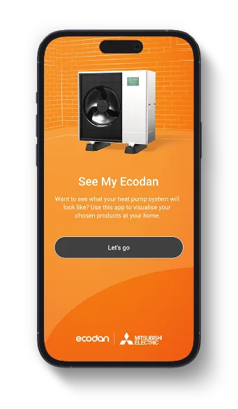 See My Ecodan app — surface detection screen